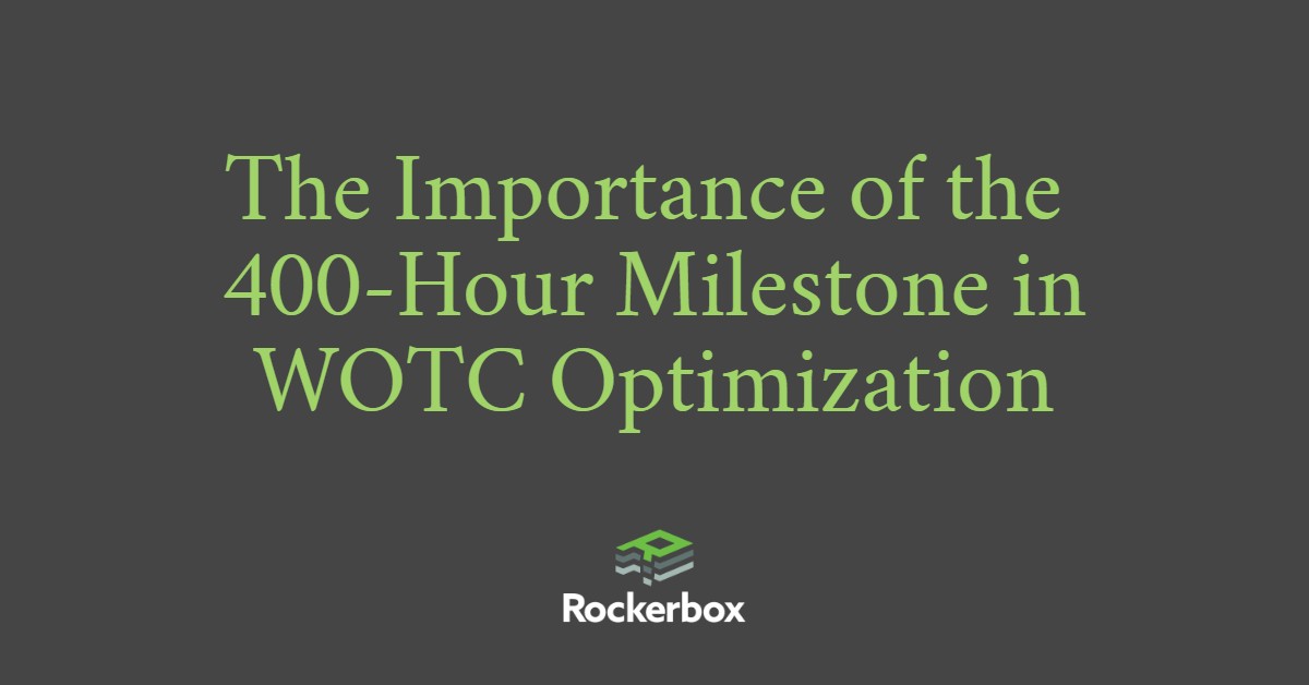 WOTC Optimization 400-hour Milestone