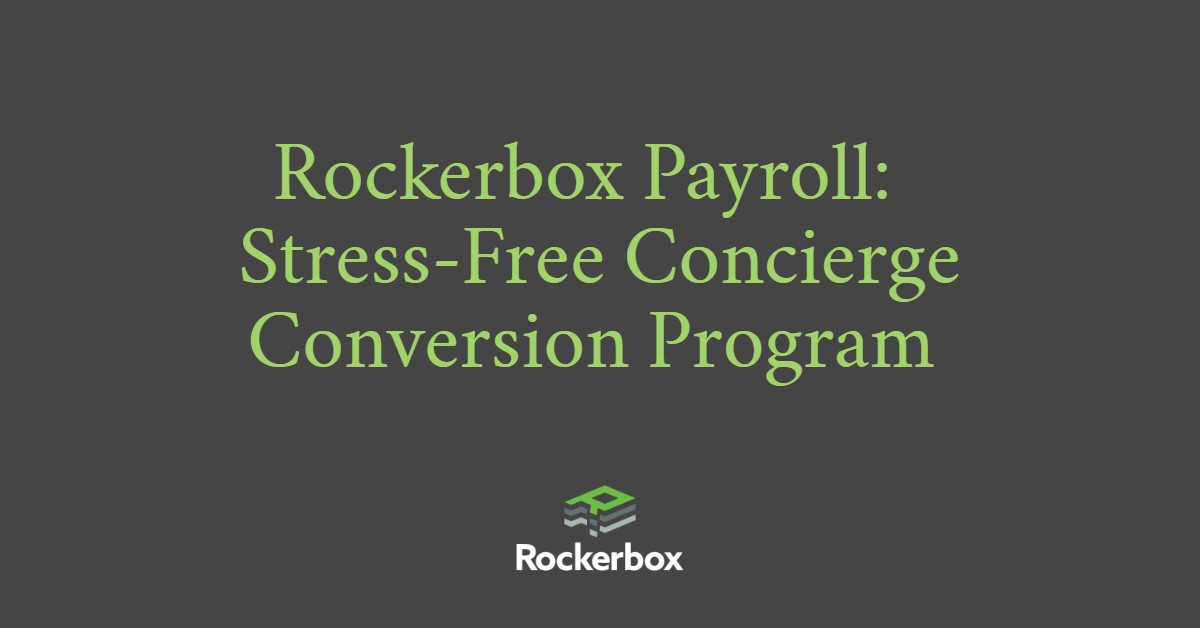 Stress Free Payroll Conversion Process